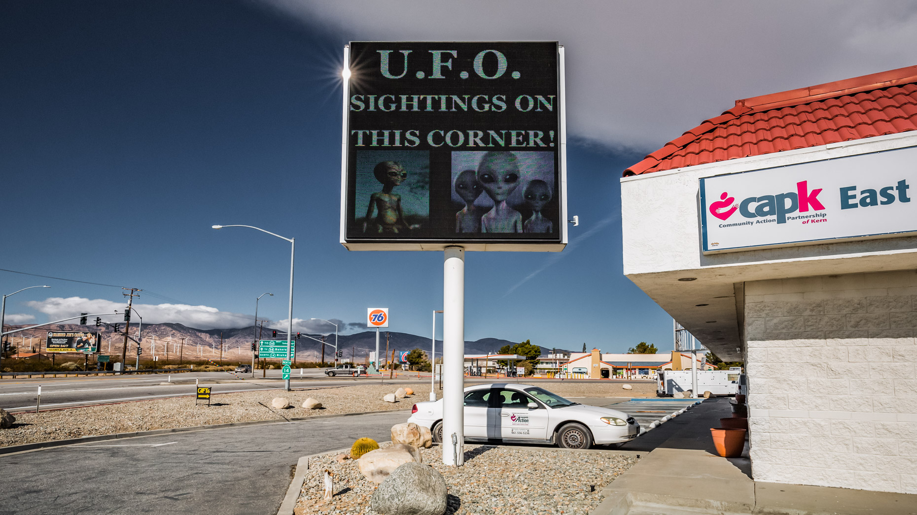 UFO Sightings On This Corner!