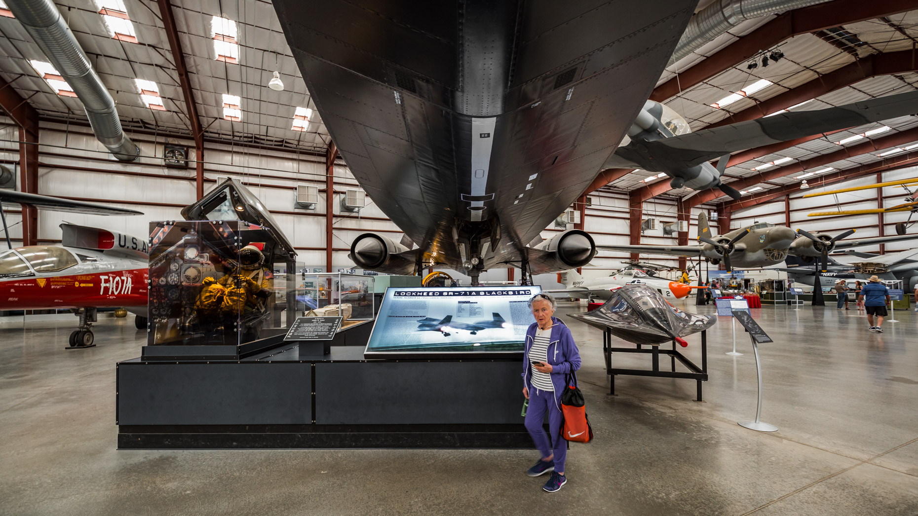 SR-71 Blackbird Display